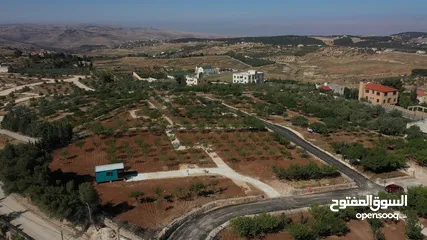  15 أرض 750 م للبيع في ناعور - أبو الغزلان- 5 كم عن كازية السلام