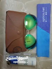  1 Original Rey ban sunglasses with accessories and spares.