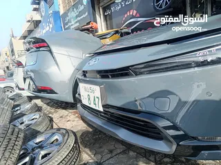  6 قطع تويوتا بريوس 2023-2025  مياكنيك بودي محركات ممشى قليل جميع القطع ياباني اصلي بحالة ممتازه