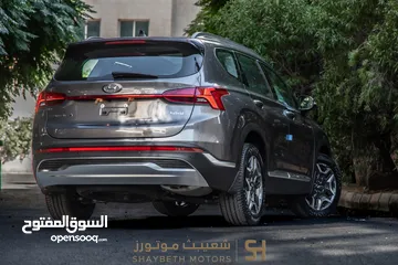  19 Hyundai Santa fe hybrid 2024 وارد و كفالة الشركة