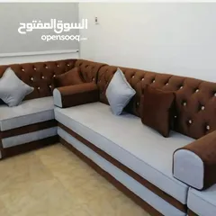  5 Luxurious Upholstery Shop   نصنع جميع أنواع الأريكة الجديدة ، والأريكة القديمة نقوم بتغيير الملابس