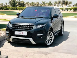  1 AED 1,670 PM  RANGE ROVER EVOQUE 2.0 DYNAMIC  FULL AGENCY MAINTAINED  0% DP  WELL MAINTAINED