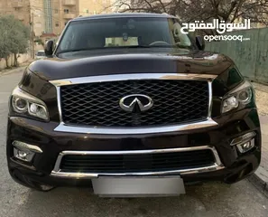  2 انفينتي QX80 موديل 2016