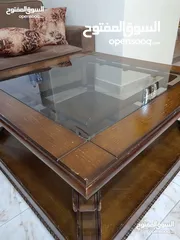  1 طقم طاولات 3 قطع تفصيل بحالة جيدة جداً مستعمل