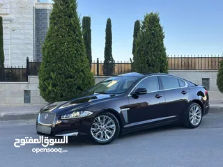  2 JAGUAR XF 2014 Full option وارد الوكالة / صيانة الوكالة قاطعة مسافة 100 الف كم