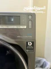  1 غسالة سامسونج مع شاشة حديثة12كيلو 2019