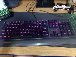  8 كيبورد ريدراجون قيمنج احترافي  جديد