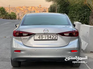  3 مازدا زوم 3 -  2019  بسعر 11600 دينار  كاش لون سلفر    لم تعمل سياحي او تطبيقات نهائي
