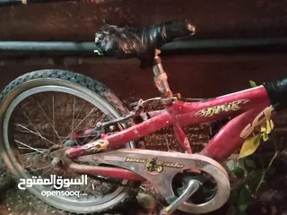  4 دراجات هوائيه بسكليت عدد 2 اوروبي بحاجه صيانه مستعمل للبيع بسعر نهائي 70 دينار