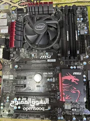  1 بوردات ومعالجات i7 جيل ثالث ورابع مستعملين