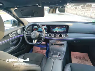  21 وارد ألمانيا ، مجمركة أو بدون جمرك  Mercedes Benz AMG  E200  E300 ( 2000 cc محرك ) موديل 2021