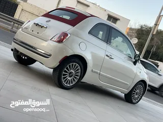  5 فيات 500c كبريو 2013