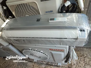  3 مكيفات شارب فل إنڨيرتر شامل التركيب مستعملة