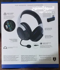  2 سماعات  Razer Kaira HyperSpeed Wireless PC-PS5-Mobile Headset