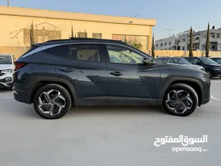  5 هونداي توسان ترخيص 2022 محرك 1600 هايبرد plug in/يقطع على الشحنه 65 كيلو متر  271 حصان