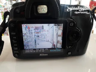  5 كاميرا نيكون D90 مستعملة