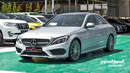  8 Mercedes C300 model 2017 with panorama