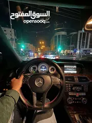 1 طارة مرسيدس w204 مع اير باق وكاربون فايبر