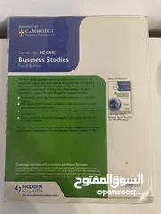  2 Cambridge CIE IGCSE Business textbook