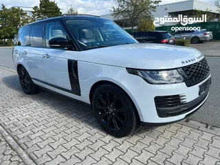  1 لاند روفر فوج 2021 ‏Range Rover Vougue Autobiography Black