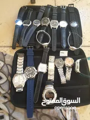  4 japanes and swiss made watches