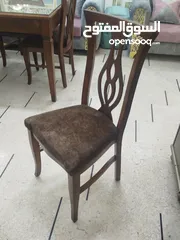  3 طاولة سفرة زان مع 6 كراسي جديدة