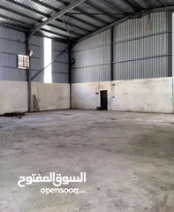  4 هنجر للإيجار - ترخيص صناعات خفيفه - في منطقة الرجيب
