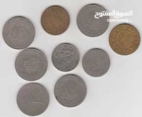  3 عملات من اكثر من 30 دوله