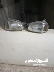  1 اضويه اماميه اوبل كورسا عدد 2 صناعه المانيه