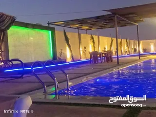  10 مزرعه في طريق المطار للايجار اليومي
