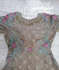  10 Pakistani/ Indian fancy dresses for sale ready to wear new and one time used