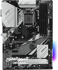  2 asrock b460 pro4 motherboard +  i5-10400f مستعمل بحالة الوكالة