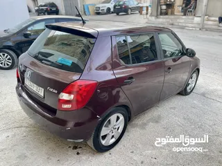  5 سكودا فابيا 2013 مطور 1400 جير عادي