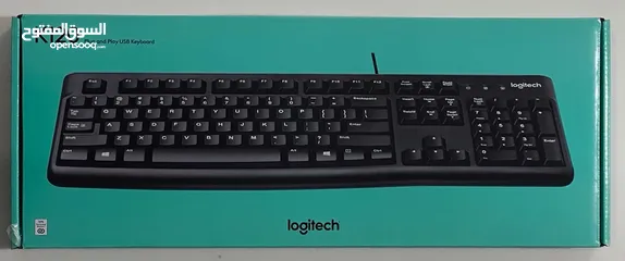  1 كيبورد لوجيتيك Logitech keyboard K120