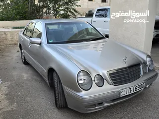  8 مرسيدس E200 Elegance للبيع موديل 2000 نظيفة