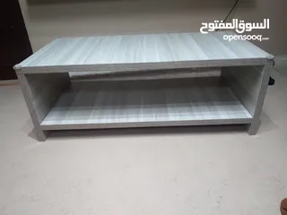 2 طاولة وسط تفصيل مع 3  طربيزات  خشب لاتيه طبقتين ومقشطه بزان