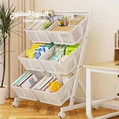 5 سلة ترتيب خضار وفواكه بتصميم عصري وجميل