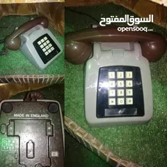  4 تلفونات انتيكا قرص بحاله ممتازة