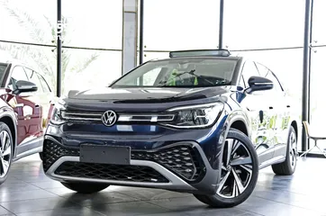  1 فولكس فاجن الكهربائية ID.6 كروز برو 2022 VIP Volkswagen ID.6 Crozz PRO SUV EV