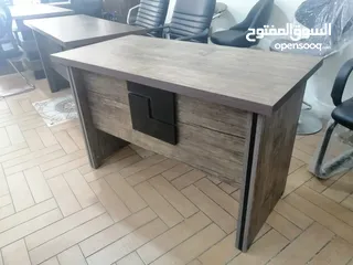  2 مكتب للدراسة والاستقبال مع 3 ادراج خشبية (خشبي) 120*60 تشكيلة مميزة من المكاتب بسعر المصنع