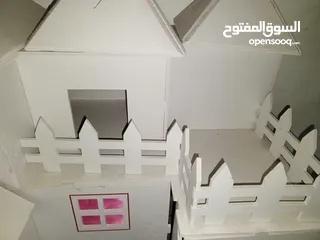  3 بيت باربي حجم كبير تركيب مستعمل للبيع
