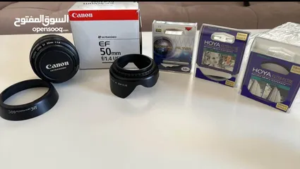  7 عدسة Canon EF 50mm f/1.4 USM