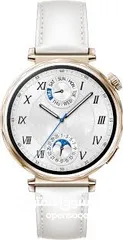  3 HUAWEI WATCH GT5 WHITE (41M) NEW /// ساعة هواي جي تي 5 لون ابيض مقاس 41 ملي الجديد