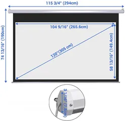  3 شاشةعرض بروجيكتر يدوي او كهربائي او ترايبود Manual or Automatic Projector Screen