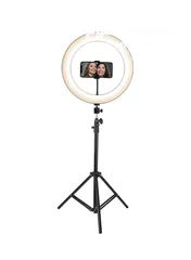  2 Ring Light رينغ لايت ستاند إضاءة للتصوير الاحترافي 36سم (14 إنش)