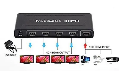  10 موزع سبلتر اتش دي  HDMI Splitter
