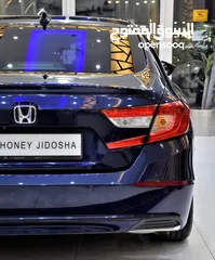  9 Honda Accord ( 2019 Model ) in Blue Color GCC Specs