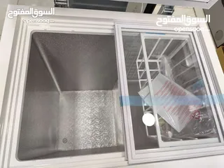  18 فريزر عامودي و بطح 150 A+ لون سلفر وأبيض شامل توصيل مجانا بأقل سعر بالمملكه