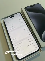  5 iPhone 15 pro max شرق اوسط جديد كفاله 2026