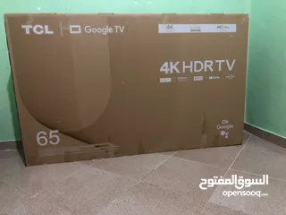  2 télévision TCL 65 pouces, p635 smart 4k HDR, À VENDRE.
